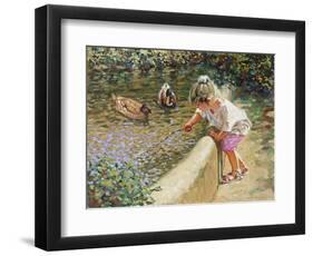 The Duck Pond-Paul Gribble-Framed Giclee Print