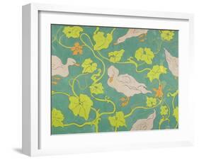 The Ducks, C.1893-99 (Oil on Canvas)-Paul Ranson-Framed Giclee Print