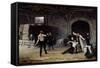 The Duel, 1886-Hans Temple-Framed Stretched Canvas