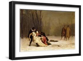 The Duel after the Ball-Jean Leon Gerome-Framed Giclee Print