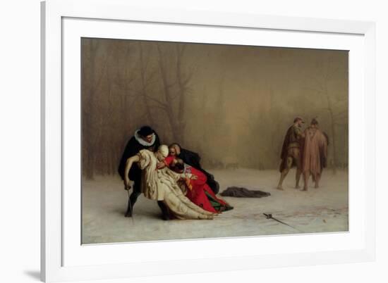 The Duel after the Masquerade, 1857-59-Jean Leon Gerome-Framed Giclee Print