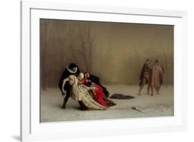 The Duel after the Masquerade, 1857-59-Jean Leon Gerome-Framed Giclee Print