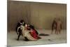 The Duel after the Masquerade, 1857-59-Jean Leon Gerome-Mounted Giclee Print