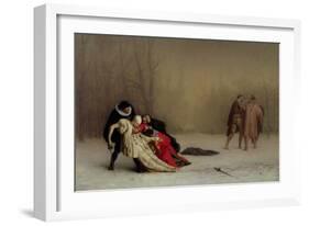 The Duel after the Masquerade, 1857-59-Jean Leon Gerome-Framed Giclee Print