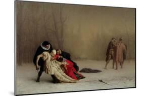The Duel after the Masquerade, 1857-59-Jean Leon Gerome-Mounted Giclee Print