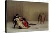 The Duel after the Masquerade, 1857-59-Jean Leon Gerome-Stretched Canvas