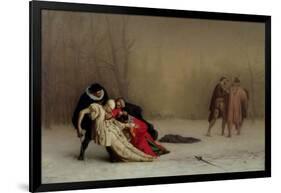 The Duel after the Masquerade, 1857-59-Jean Leon Gerome-Framed Giclee Print