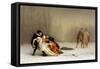 The Duel after the Masquerade-Jean Leon Gerome-Framed Stretched Canvas