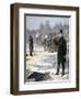 The Duel Between Paul Deroulede and Georges Clemenceau, 1893-Henri Meyer-Framed Giclee Print