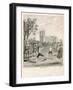 The Duel in Tothill Fields-George Cruikshank-Framed Giclee Print