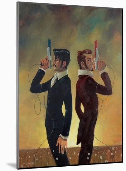 The Duel-Aaron Jasinski-Mounted Art Print