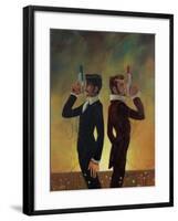 The Duel-Aaron Jasinski-Framed Art Print