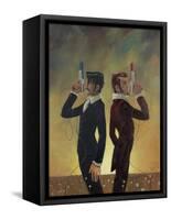 The Duel-Aaron Jasinski-Framed Stretched Canvas