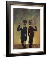 The Duel-Aaron Jasinski-Framed Art Print