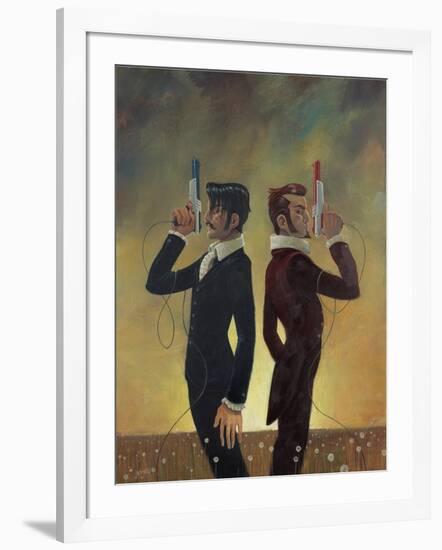 The Duel-Aaron Jasinski-Framed Premium Giclee Print