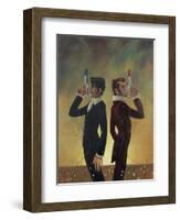 The Duel-Aaron Jasinski-Framed Art Print