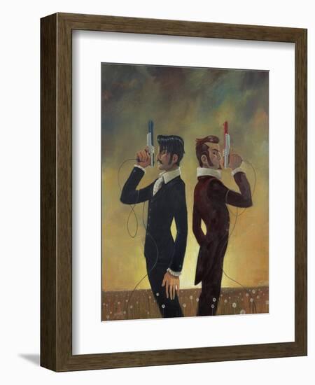 The Duel-Aaron Jasinski-Framed Art Print