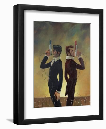 The Duel-Aaron Jasinski-Framed Art Print