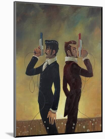 The Duel-Aaron Jasinski-Mounted Art Print