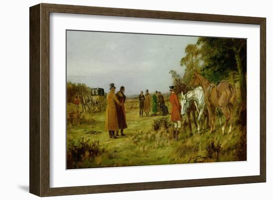 The Duel-George Wright-Framed Giclee Print