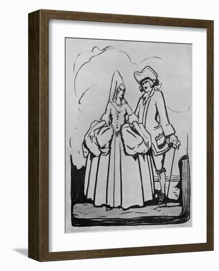 The Duenna-George Sheringham-Framed Giclee Print