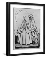 The Duenna-George Sheringham-Framed Giclee Print