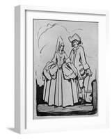The Duenna-George Sheringham-Framed Giclee Print