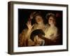 The Duet, 1624 (Oil on Canvas)-Gerrit van Honthorst-Framed Giclee Print