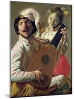 The Duet, 1628-Hendrick Terbrugghen-Mounted Giclee Print