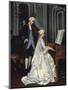 The Duet, 1872-Edmond Georges Grandjean-Mounted Premium Giclee Print