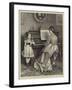 The Duet, a Drawing Room Study-null-Framed Giclee Print