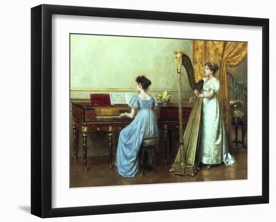 The Duet-George Goodwin Kilburne-Framed Giclee Print