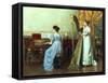 The Duet-George Goodwin Kilburne-Framed Stretched Canvas