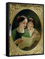 The Duet-James Sant-Framed Stretched Canvas