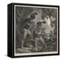 The Duffla Expedition, Scouts of the Abor Dufflas-null-Framed Stretched Canvas