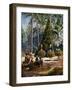 The Duk Duk Society, Bismarck Archipelago, Papua New Guinea, 1920-null-Framed Giclee Print