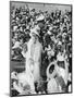 The Duke and Duchess Mobbed by Crowds in Auckland, 1927-null-Mounted Giclee Print