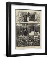 The Duke and Duchess of Connaught at Brighton-null-Framed Premium Giclee Print