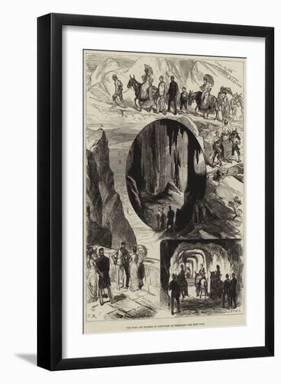 The Duke and Duchess of Connaught at Gibraltar-null-Framed Giclee Print