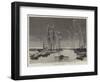 The Duke and Duchess of Connaught Leaving Colombo at Night-null-Framed Giclee Print