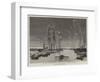 The Duke and Duchess of Connaught Leaving Colombo at Night-null-Framed Giclee Print