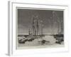 The Duke and Duchess of Connaught Leaving Colombo at Night-null-Framed Giclee Print