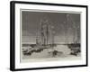 The Duke and Duchess of Connaught Leaving Colombo at Night-null-Framed Giclee Print