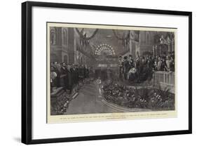 The Duke and Duchess of Cornwall and York Opening the First Parliament of United Australia-Sydney Prior Hall-Framed Giclee Print