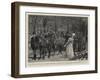 The Duke and Duchess of Cornwall at Cape Town, Basuto Ponies Presented by Children of South Africa-John Charlton-Framed Giclee Print