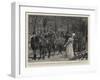 The Duke and Duchess of Cornwall at Cape Town, Basuto Ponies Presented by Children of South Africa-John Charlton-Framed Giclee Print
