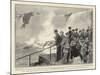 The Duke and Duchess of Cornwall at the Niagara Falls, Watching the Child of the Mist-Frederic De Haenen-Mounted Giclee Print