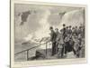 The Duke and Duchess of Cornwall at the Niagara Falls, Watching the Child of the Mist-Frederic De Haenen-Stretched Canvas