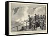 The Duke and Duchess of Cornwall at the Niagara Falls, Watching the Child of the Mist-Frederic De Haenen-Framed Stretched Canvas