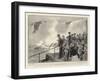 The Duke and Duchess of Cornwall at the Niagara Falls, Watching the Child of the Mist-Frederic De Haenen-Framed Giclee Print